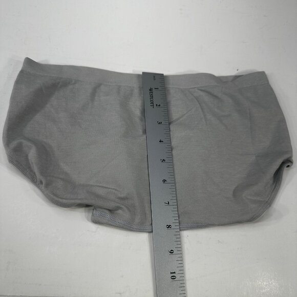 Jockey Women's Size 7 Large Panty Brief Hipster Gray New With Tags - Picture 9 of 9